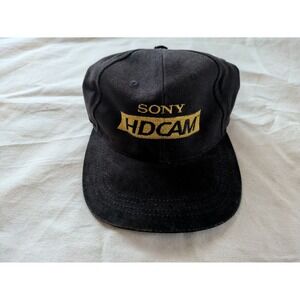 Sony HDCAM Black Baseball Cap Adjustable Strap Port Authority